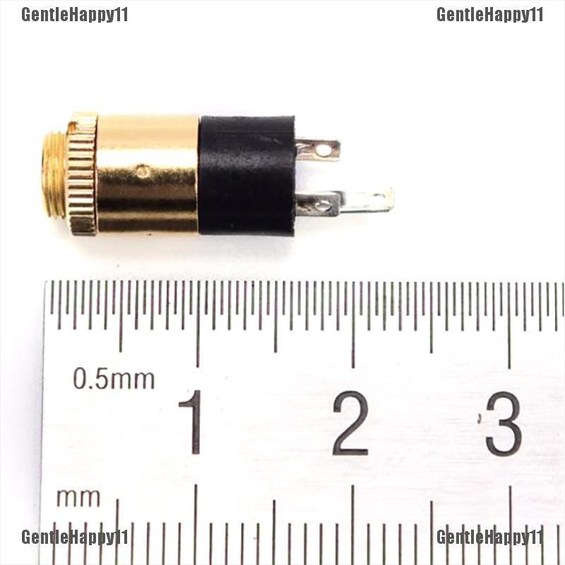 Gentle ซ็อกเก็ตแจ็คเชื่อมต่อหูฟังสเตอริโอ PJ392 3.5 มม. 5 ชิ้น #8