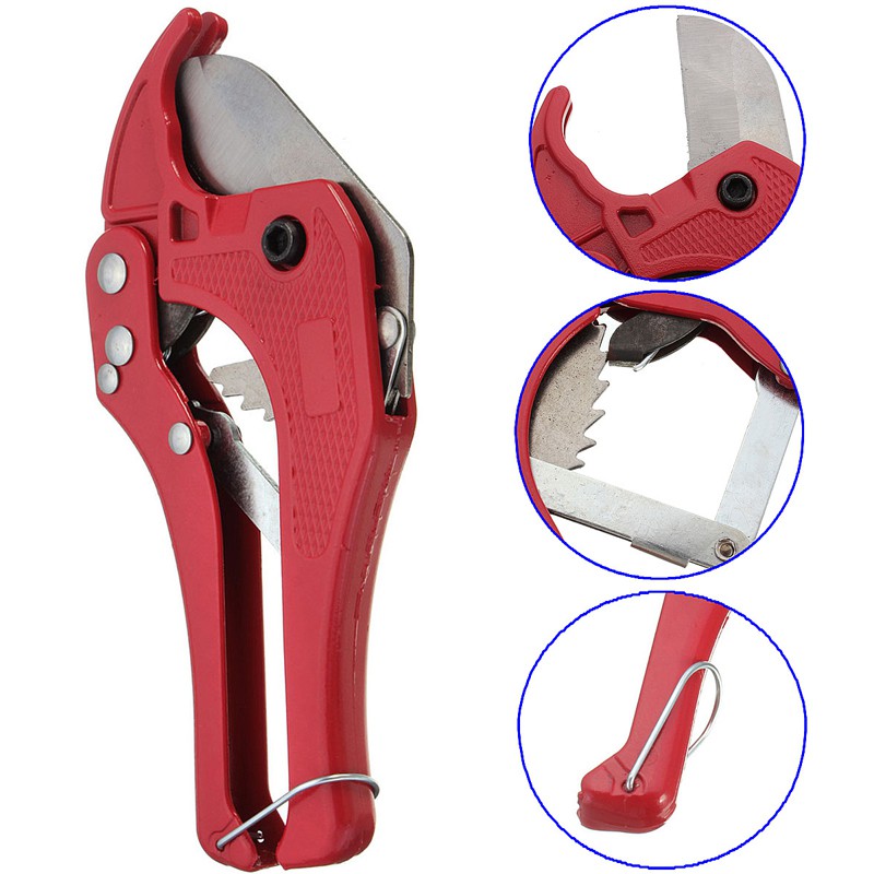 โปรโมชั่น SOLID Pipe cutter คีม ตัดท่อ PVC กรรไกรตัดท่อ พีวีซี ขนาด 4 CM กรรไกรไฟฟ้า กรรไกรไฟฟ้าอเนกประสงค์