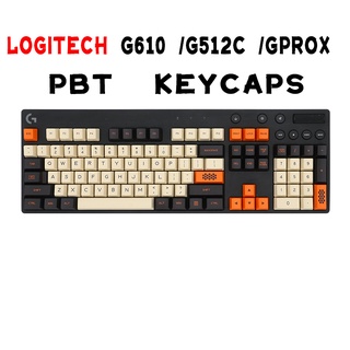 Logitech G610 ปุ่มกดคีย์บอร์ด PBT วัสดุย้อมสี GPROX G512C DOLCH 9009