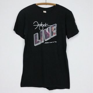 T-shirt  ขายดี เสื้อยืดคลาสสิก พิมพ์ลาย Fogha 1975 Live I Just Want To Make Love To You Honey Rush IDpimp78BLfmhn04 สไตล