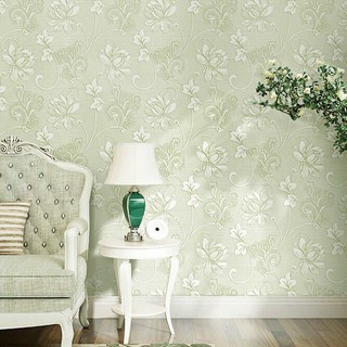 วอลเปเปอร์ติดผนัง สติ๊กเกอร์ วอลล์เปเปอร์ 3D Self-adhesive Wallpaper Bedroom Living Room Wallpaper Sticker