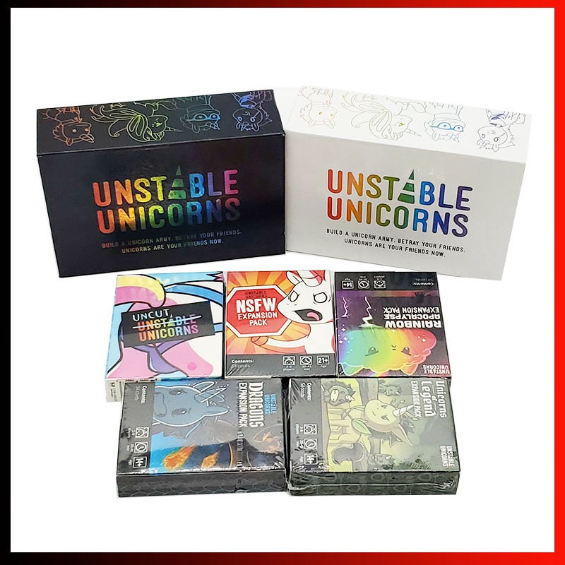 Unstable Unicorns board game card game เกมการ์ดเกม