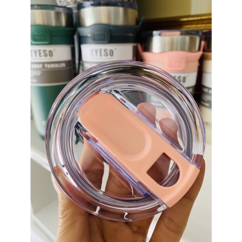 ฝาปิดแก้วTyeso550/710ml รุ่นทีมีหูหิ้ว มี4สี ฝาแก้วtyeso