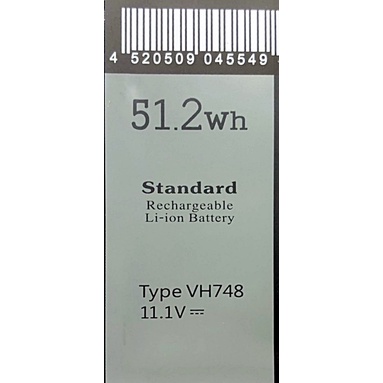 BATTERY : DELL VH748 ++ แท้ ORG ใช้ได้กับรุ่น  Vostro 14 5460, 5470, 5480, 5560 / Inspiron 14-5439 14 5439 Series