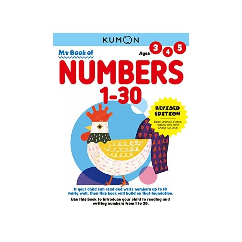 KUMON - Revised Edition: My Book of Numbers 1-30