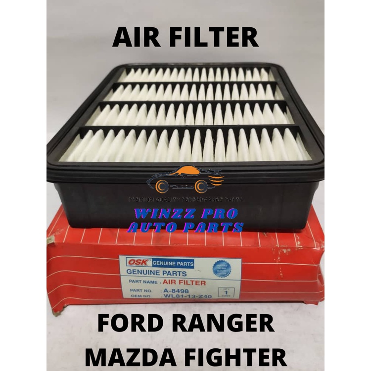 ไส้กรองอากาศ สําหรับ MAZDA FIGHTER A-8498 (WL81-13-Z40) OSK