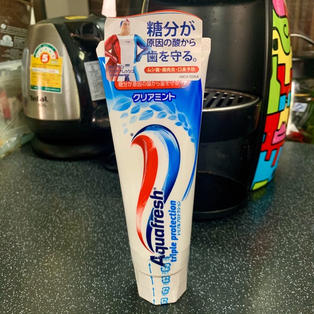 Aquafresh ยาสีฟัน จากญี่ปุ่น พร้อมคุณสมบัติปกป้อง 3 ประการ