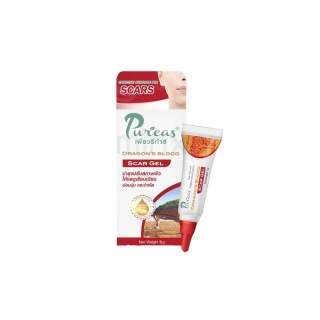 Puricas dragon blood scar gel 3g เพียวริก้าส์ ดราก้อนบลัด สการ์ เจล ลดรอยแผลเป็น สิว คีลอยด์ รอยดำ รอยแดง