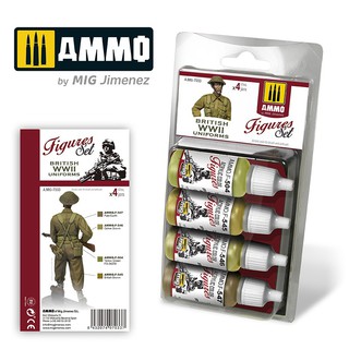 Ammo By MIG - AMIG7033 BRITISH UNIFORMS WWII SET