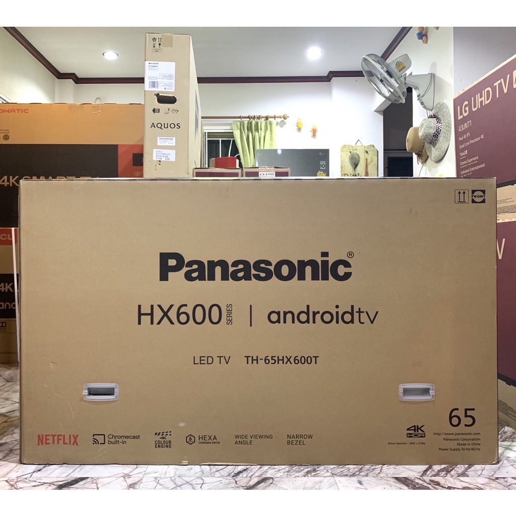 TV Panasonic 65 นิ้ว Android 10 รุ่นTH-65HX600T รุ่นใหม่ปี 2020