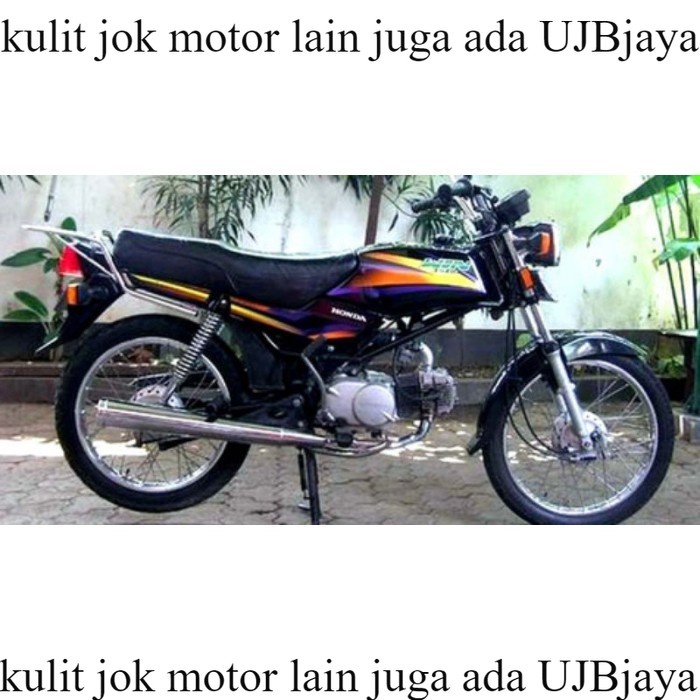 Win ผ้าคลุมเบาะมอเตอร์ไซค์ ORI MATERIAL Win K3 หนังเบาะมอเตอร์ไซค์