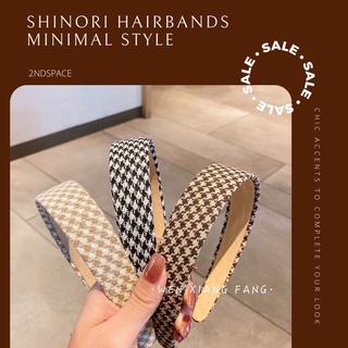 🔥SALE🔥ที่คาดผมลายชิโนริสไตล์เกาหลี🌈แฟชั่นน่ารักๆแบบมินิมอล🌈✨Shinori Design Hairbands✨❤️🌷พร้อมส่งนะค้า