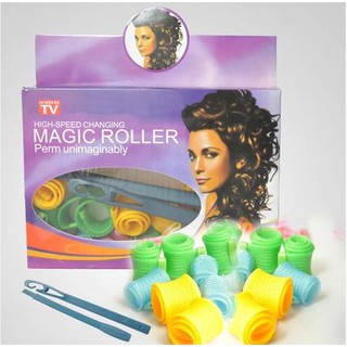 สินค้าราคาพิเศษ ชุดอุปกรณ์ทำลอนผม MAGIC ROLLER ได้ง่ายๆ ด้วยตัวเอง