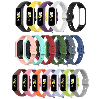 สมาร์ทนาฬิกาสำหรับ samsung Galaxy fit2 SM-R220 สายนาฬิกาซิลิโคนสำหรับเกียร์ Fit 2 SM-R220 นาฬิกาข้อมือเปลี่ยนสร้อยข้อมือ