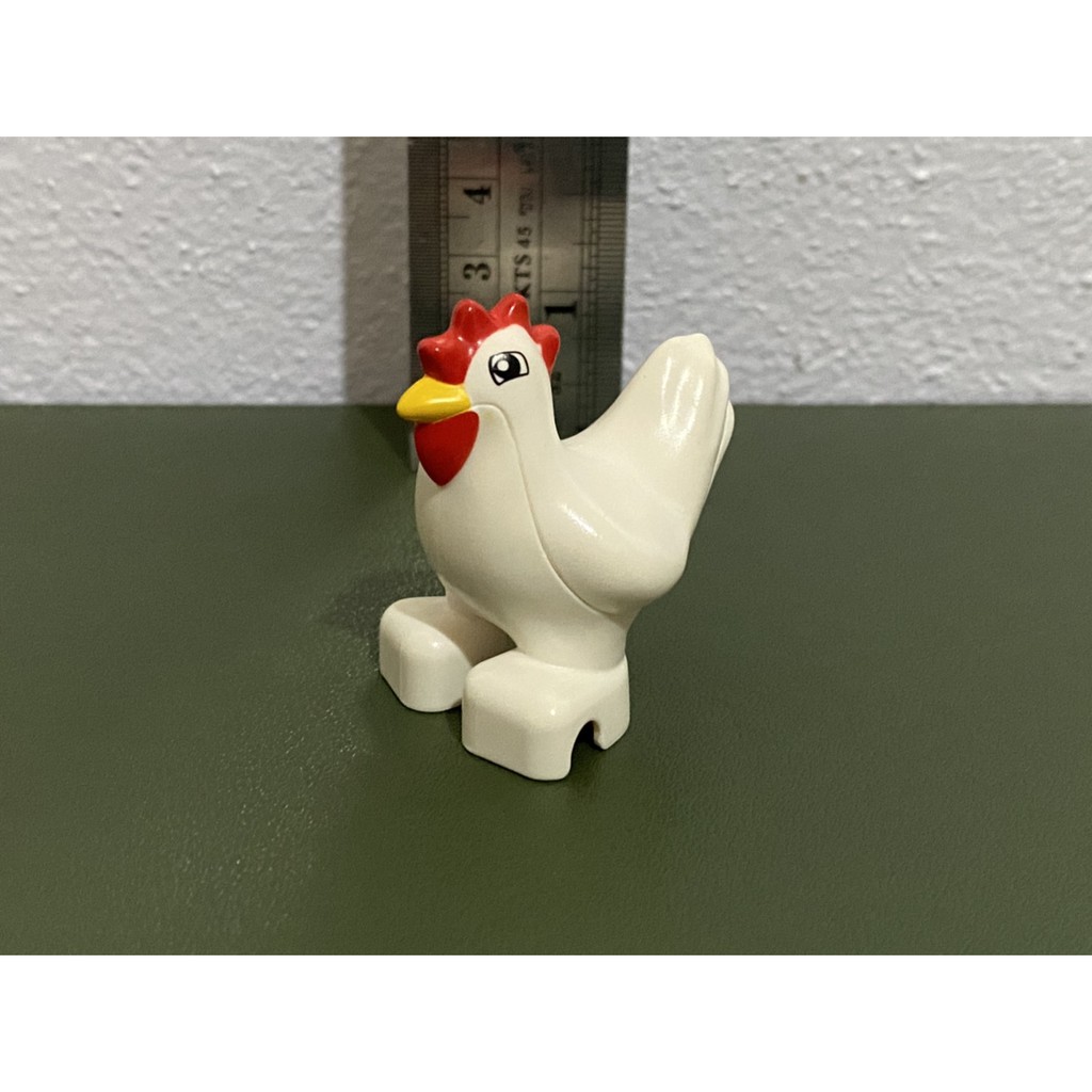 Lego Duplo Hen : เลโก้ดูโปล้ ไก่ (แท้ 100%) มือ 2 สภาพดี *Duplo มือสอง (คละตัว)
