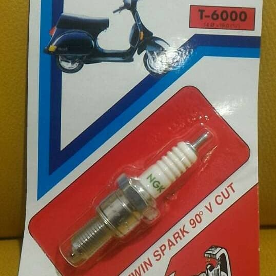 NGK NINJA SATRIA ORIGINAL SPARK PLUG NGK VESPA SPARK PLUG NGK VESPA T6000