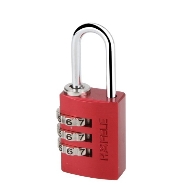 HAFELE Traveller 145 กุญแจแบบตั้งรหัส กุญแจสายยู กุญแจ ตั้งรหัส ล็อค กระเป๋า เดินทาง ล็อคเกอร์ Combination Padlock - รูปที่ 4
