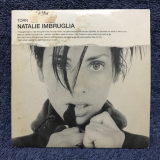 ซีดี CD เพลงสากล ศิลปิน นาตาลี อิมบรูเลีย NATALIE IMBRUGLIA Torn พร้อมซอง Card Sleeve อัลบั้ม Singles 3 เพลง ปี 1997