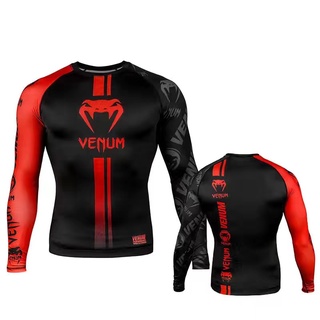 REEBOK VENUM ขายดี เสื้อยืดแขนสั้น แบบแห้งเร็ว ระบายอากาศได้ดี ดูดซับเหงื่อ สําหรับผู้ชาย เหมาะกับการวิ่ง ฟิตเนส เดินป่า