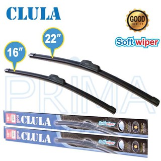 ใบปัดน้ำฝน CLULA ขนาด 16"+22" จำนวน 1 คู่