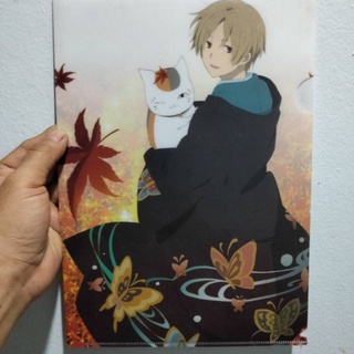 แฟ้ม A4 อนิเมะ นัตสึเมะ การ์ตูน Natsume Yuujichou Anime Cartoon Japan