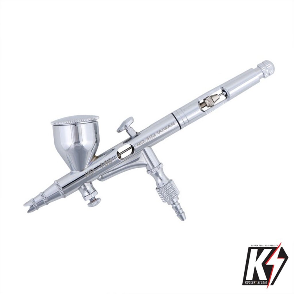 Airbrush แอร์บรัช HD-180 ระบบ Double action ( 0.2 mm ) รูปที่ 2