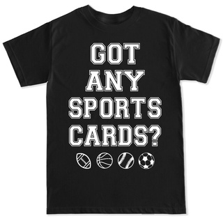 เสื้อยืดผ้าฝ้ายพิมพ์ลายคลาสสิก เสื้อยืด พิมพ์ลาย GOT SPORTS CARDS FUNNY MEME HUMOR FOOTBALL BASKETBALL สไตล์คลาสสิก ไม่ซ