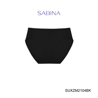 Sabina ซาบีน่า กางเกงชั้นใน (Bikini) รุ่น Panty Zone รหัส SUXZM2104BK สีดำ