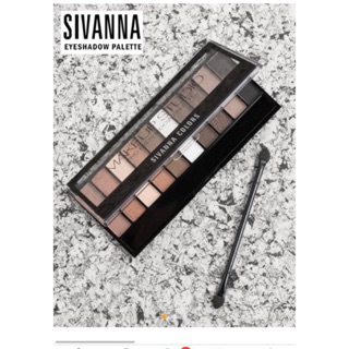 SIVANNA COLORS Pro Eyeshadow Palette พาเลทท์อายแชโดว์