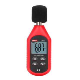 UNI-T UT353 เครื่องวัดความดังเสียง Sound level meter วัดได้สูงถึง 130dB สินค้าของแท้ 100% ออกใบกำกับภาษีได้