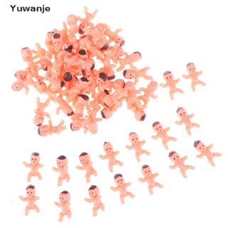 &lt;Yuwanje&gt; 10/20/60Pcs 1inch mini plastic baby kids
 On Sale