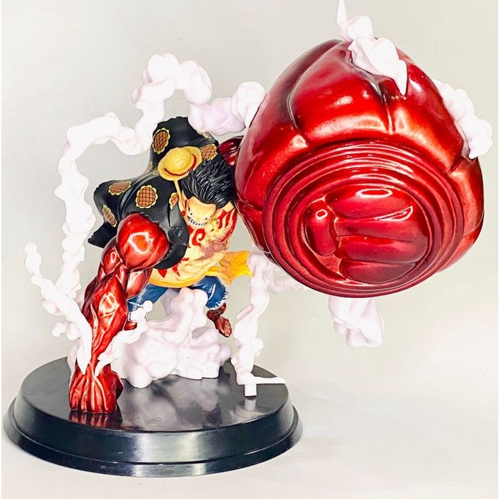 Monkey D Luffy Gear 2, Gear 4 Fire Boxing One Piece Figure - หมวกฟาง Luffy Pirate King Figure