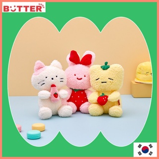 [Buttershop] Strawberry plush bunny doll Cat doll Cute Plush toy