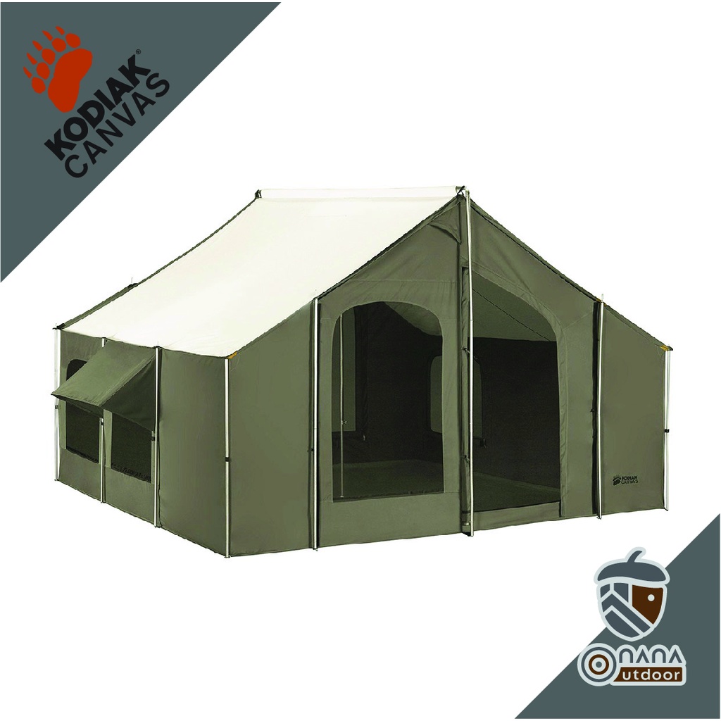 Kodiak Canvas 12x12 ft Cabin Lodge Tent