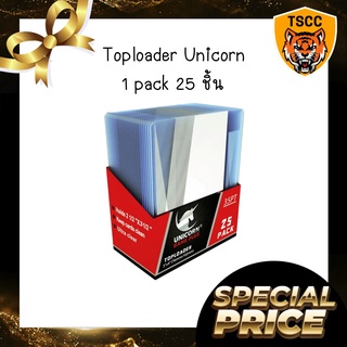 Toploader unicorn 3*4 76mm*102mm (35pt) เคสสำหรับใส่การ์ด panini match attax pokemon