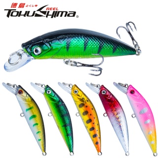 Tokushima เหยื่อตกปลาประดิษฐ์ แบบแข็ง 5 สี 5.9 ซม. 7 กรัม 1 ชิ้น