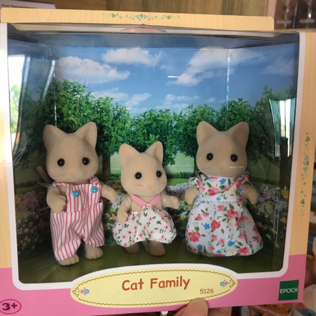 Sylvanian Cat family