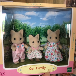 Sylvanian Cat family