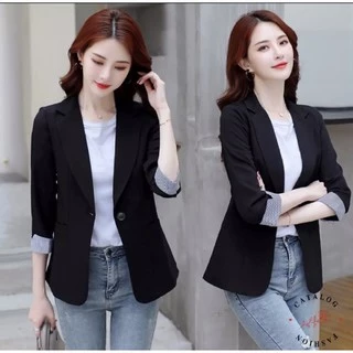 เสื้อสูท แขนยาว สไตล์ญี่ปุ่น พร้มส่งทีไทย-1129