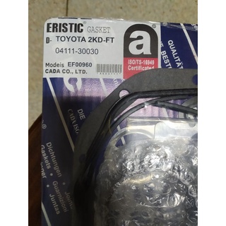 ปะเก็นชุดใหญ่ Toyota 2KD-FT, Vigo2.5 eristic 04111-30030