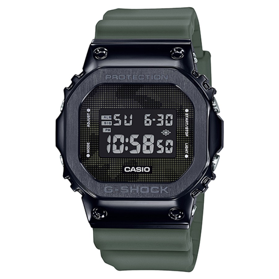 [ พร้อมส่ง ] นาฬิกา Casio G-Shock รุ่น GM-5600B-3 สีดำ-เขียว