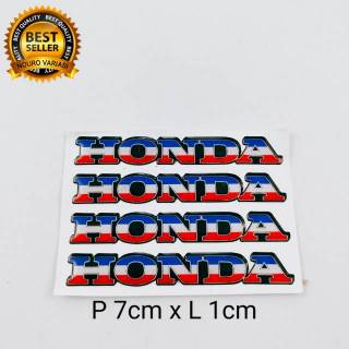 สติกเกอร์ตราสัญลักษณ์ ลายโลโก้ 3d HONDA thailand คุณภาพดีที่สุด