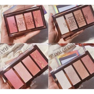 Romantic  color star Glow blush รหัส 1904