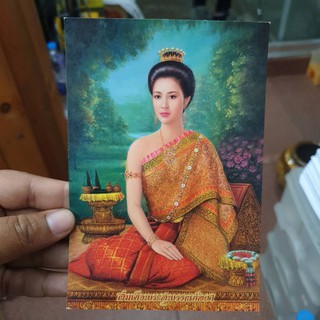 ภาพเปล่า สมเด็จพระสุพรรณกัลยา ขนาด 10x15 ซม. ภาพคมชัด ไม่แตกเบลอ สีสวย สีสด