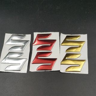 สติกเกอร์รููปลอกโลโก้ SUZUKI Logo Emblem 3D