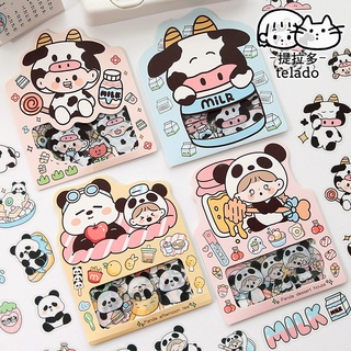 (พร้อมส่ง) สติ๊กเกอร์ รูปวัว กันน้ำ sticker สติกเกอร์ สติ๊กเกอร์น่ารัก สติ๊กเกอร์ติดขวดน้ำ ติดขวดแอลกฮอล์ น่ารัก วัว