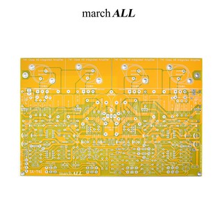 march ALL 30W+30W OCL แผ่น PCB บอร์ด เครื่องขยายเสียง ทรานซิสเตอร์ สเตอร์ริโอ 60 วัตต์ RMS อินทิเกรตแอมป์ INTEGRATED AMP