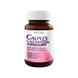 VISTRA CALPLEX CALCIUM 600 MG AND MENAQUINONE-7 PLUS (30 เม็ด) 63g