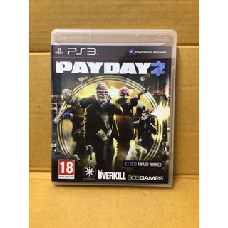 แผ่นแท้ [PS3] [English] Payday 2 (Zone 2 EU/PAL) (BLES-01902)