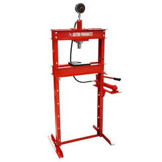 เครื่องอัดไฮดรอลิก แท่นอัดไฮดรอลิก 12 ตัน พร้อมเกจ ( 12 Ton Hydraulic Shop Press With Gauge )